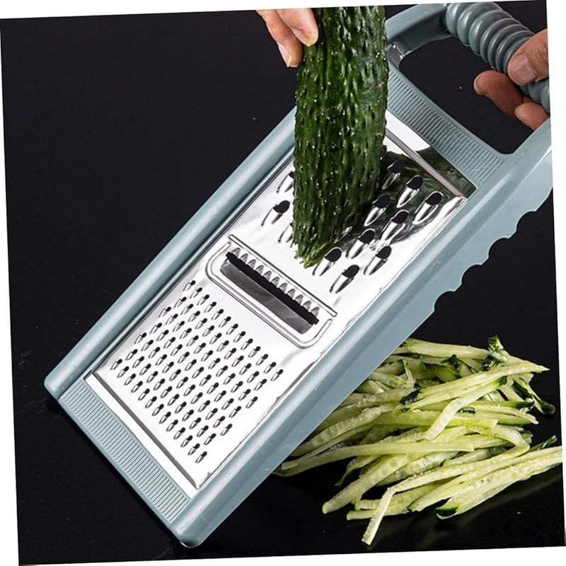 Multifunction Vegetable Grater with Non Slip Handle for Potatoes Cheese Carrots - Image 4